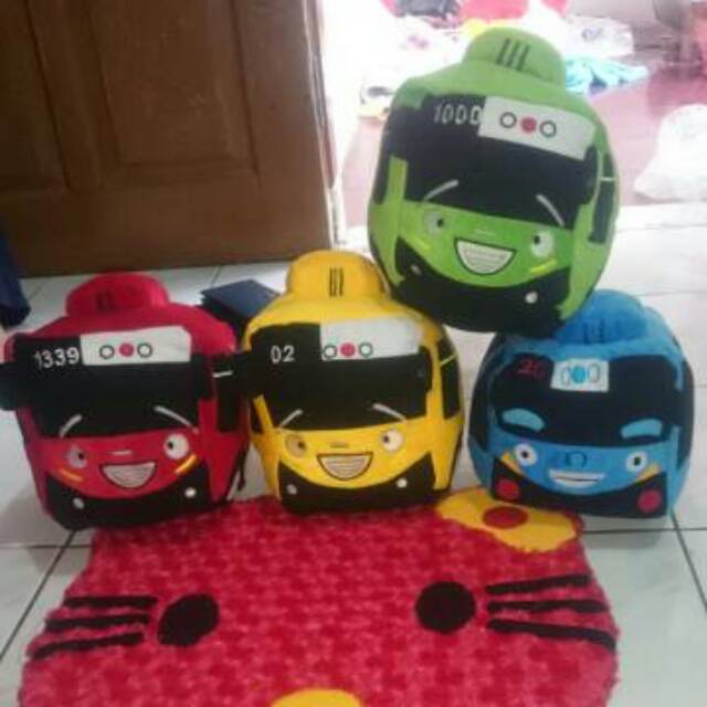 Boneka tayo ukuran # boneka mobil bis tayo ukuran S dan L