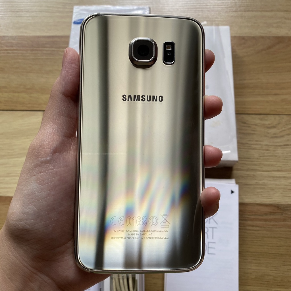 Samsung Galaxy S6 Flat 32 GB RAM 3GB Second Bekas Seken Original