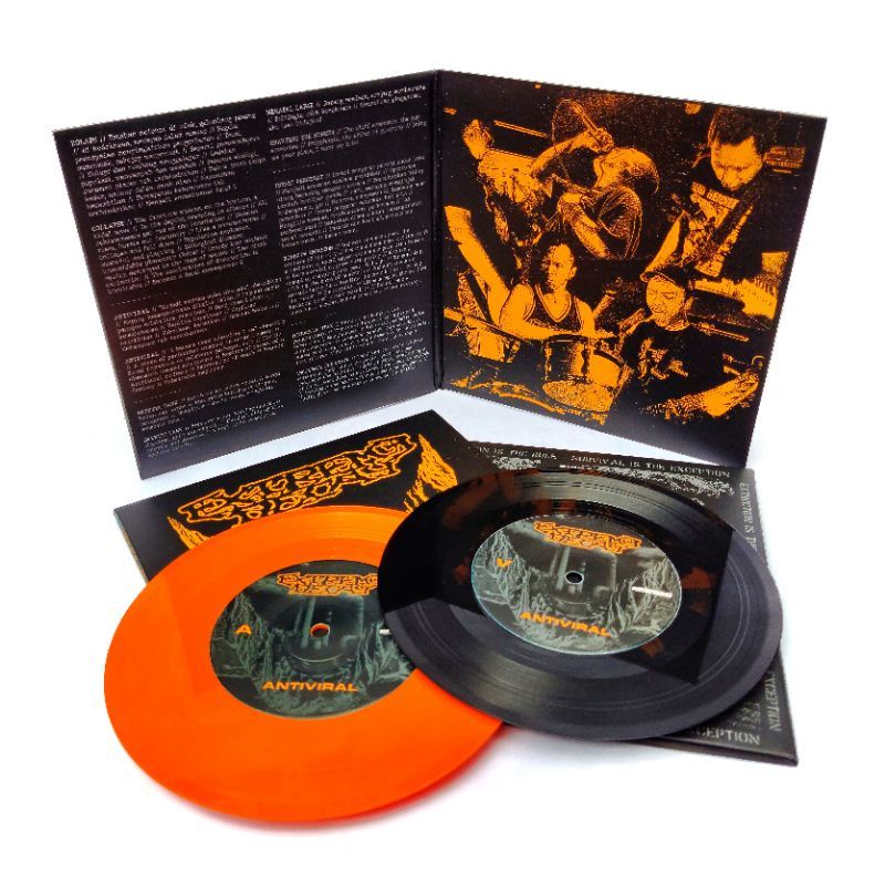 Vinyl Extreme Decay Antiviral Orange