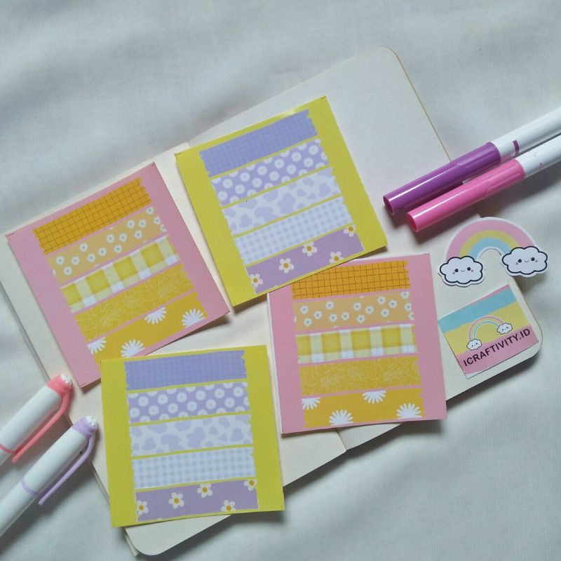 

Sticker aesthetic washi tape