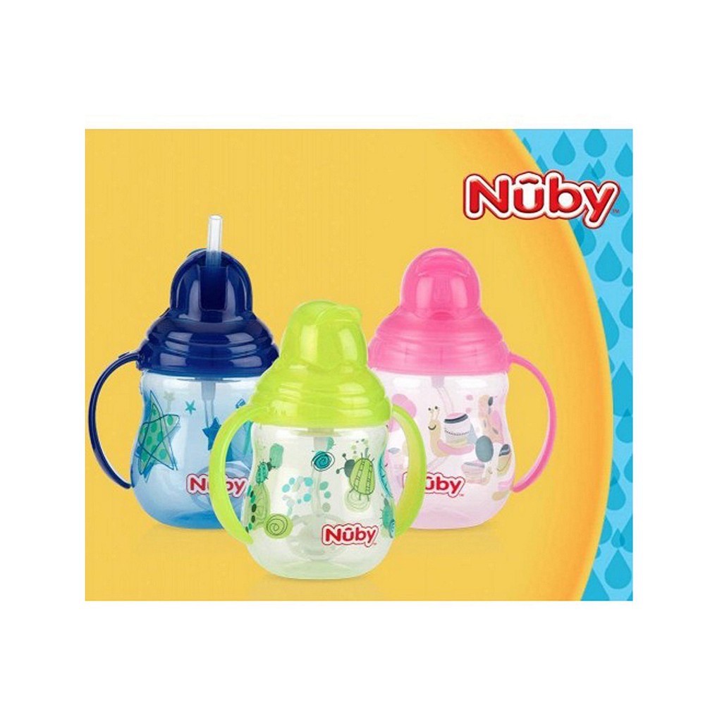 Nuby flip &amp; sip twin handle cup