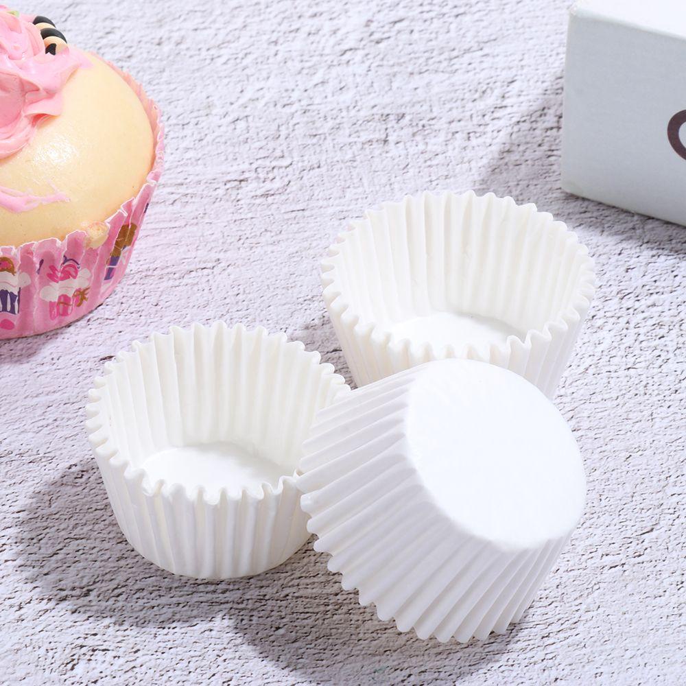 Chookyy 500/1000PCS Gelas Kertas Kue Home &amp; Kitchen Cake Liner Perlengkapan Pesta Baking Cup Cupcake Wrappers