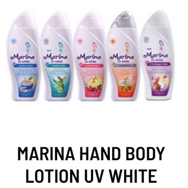 Marina UV White Hand And Body Lotion 92 ml