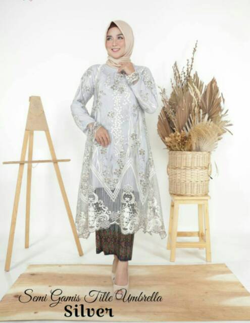 Kebaya Tunik Tile Kartika / kebaya tunik tile / kebaya murah