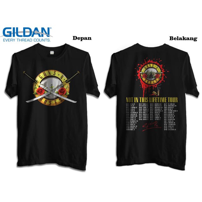 Kaos Gun N Roses - Gildan Original