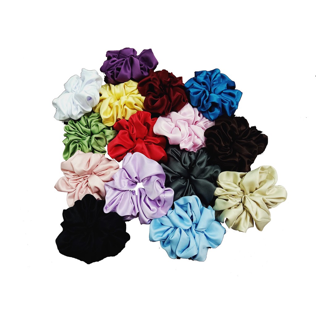 IKAT RAMBUT SCRUNCHIE HIJAB ANEKA WARNA