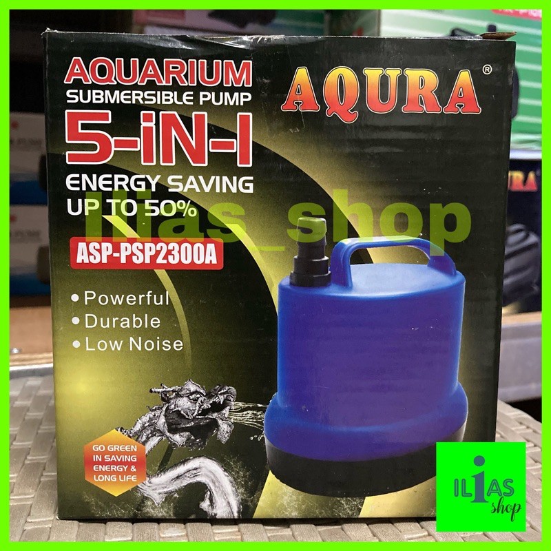 Pompa Air AQURA ASP-PSP2300A Hidroponik Kolam power head asp psp2300 psp 2300 a