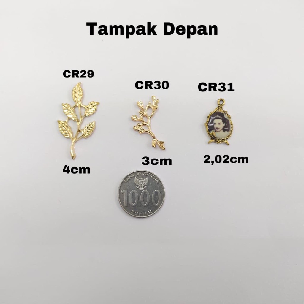 Charm Batang Bunga / Batang Bunga Emas