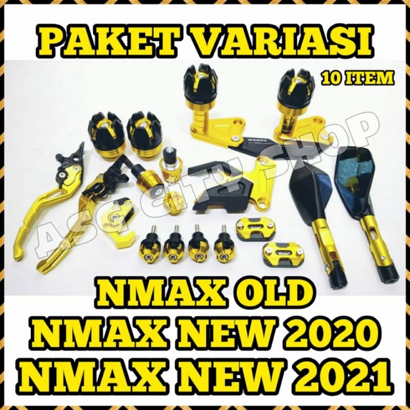 Variasi Nmax New 2020 Paket 10 Item Nmax