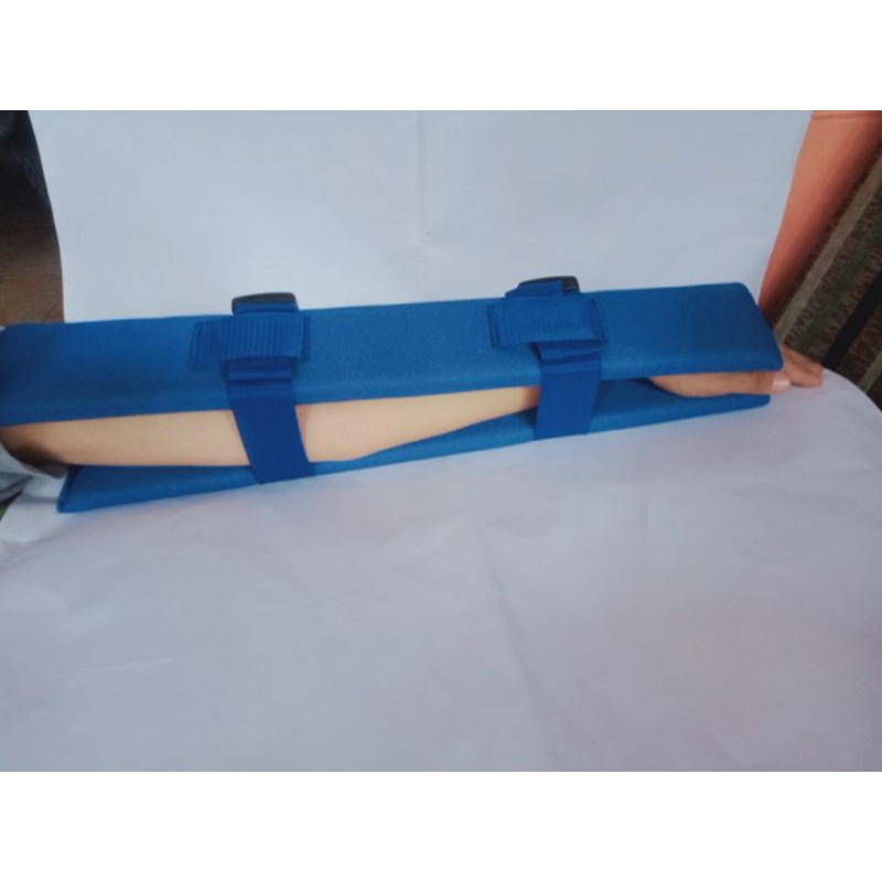 spalk kaki 7x50 cm # bidai kaki 7x50cm dengan tali # penahan patah tulang # spalk cidera kaki