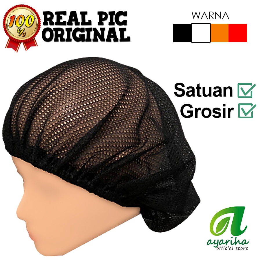 Hairnet Jaring / Hair net full jaring / Nurse cap / ciput jaring