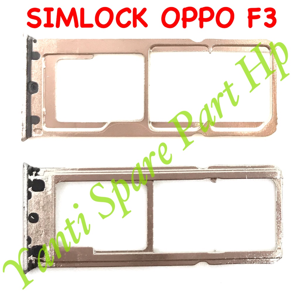 Simtray Sim Lock Oppo F3 Original Terlaris New