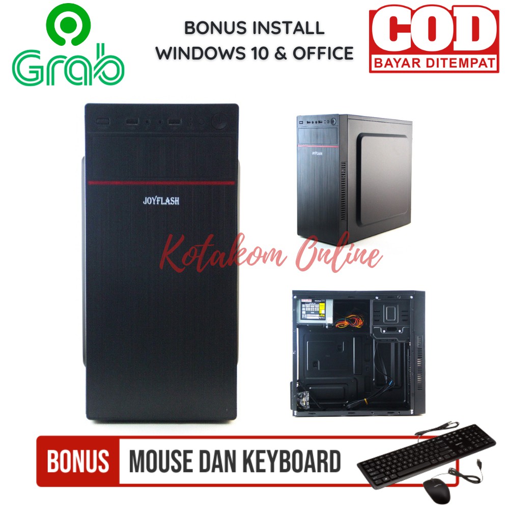 PC RAKITAN SUPER MURAH HANYA 1 JUTAAN CORE I3 RAM 4 GB HDD