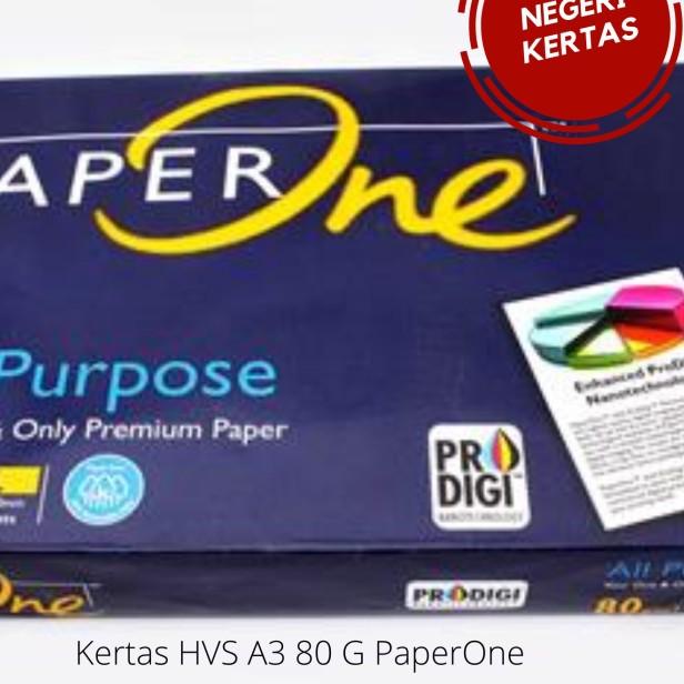 

◊ Kertas HVS A3 80 gr Paperone ☆