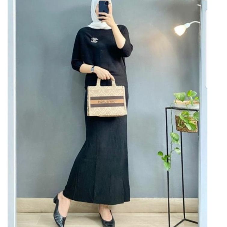 Paling Diminati SET BATWING RAJUT ROK RAJUT / SET ROK RAJUT BATWING / SET RAJUT