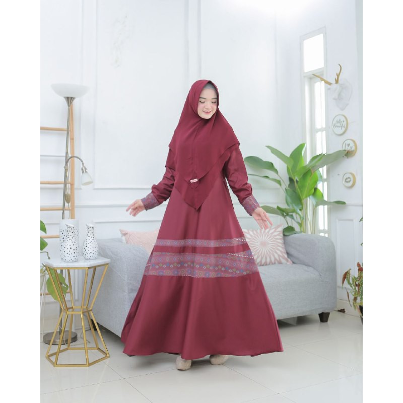 NURAYYA DRESS || Gamis Syari Original By ATTIN