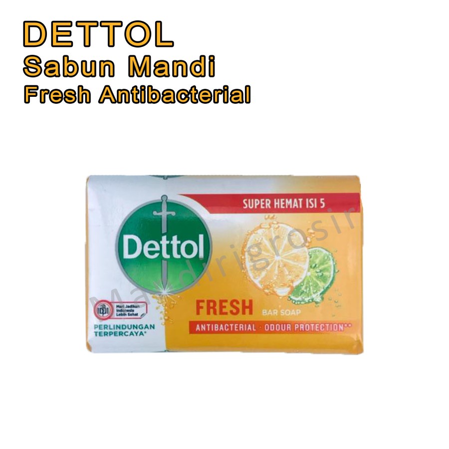 Sabun Mandi Batang * Dettol Bar Soap * Fresh * 100g