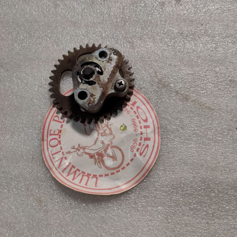 Gear pompa oli Yamaha crypton pnp Vega lama R - Jupiter z Burhan 110 original