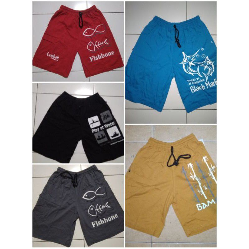 Celana Pendek Pria / Kolor Kaos Pangandaran / Kolor Pria