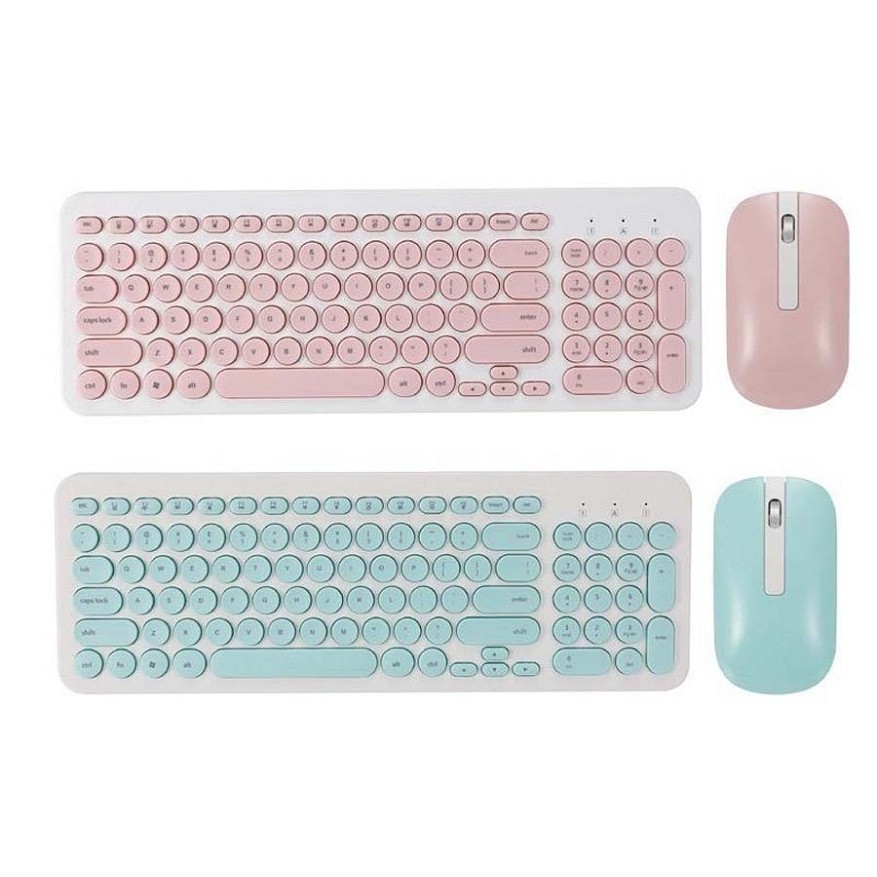 Wireless Keyboard Bundles Combo Set with Mouse with Dongle USB