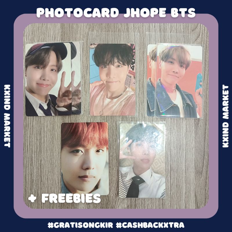 [ OFFICIAL ] Photocard Jhope BTS Map of the soul 7 Be essential Butter Dicon Persona / PC hope / PC 