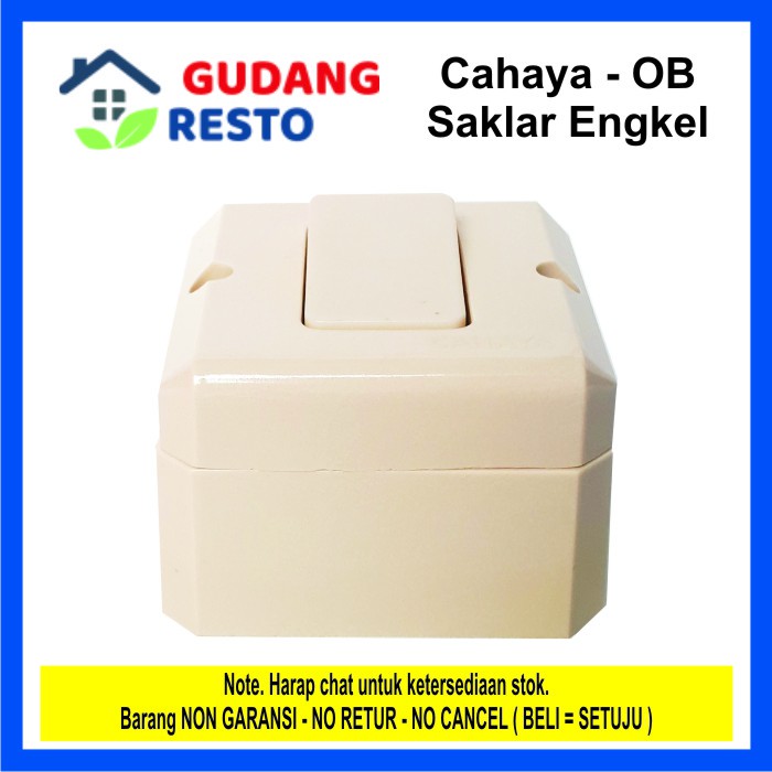 Saklar OB / Outbow Engkel / Single CAHAYA