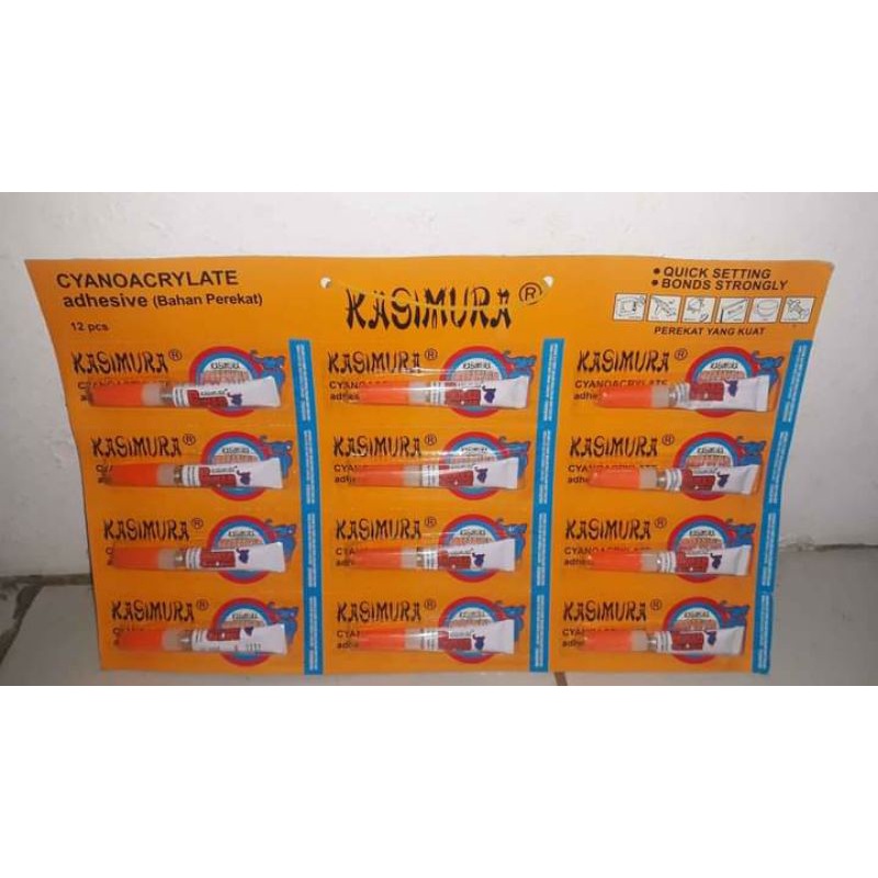 Lem Kasimura Power Glue 3gr isi 1pcs