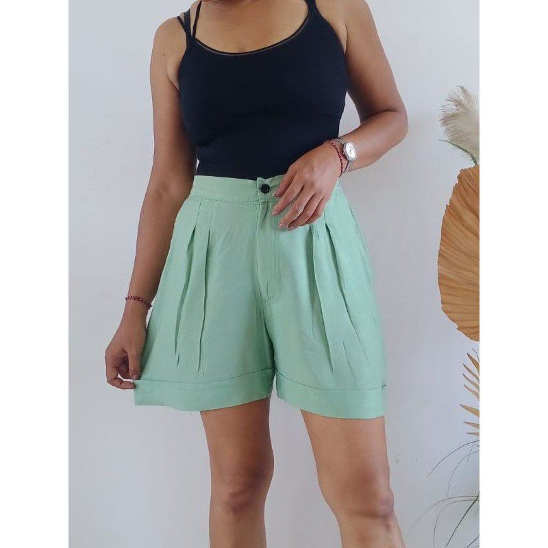 CELANA PENDEK KANCING RESLETING HOTPANS SHORTPANS SHORT PANT