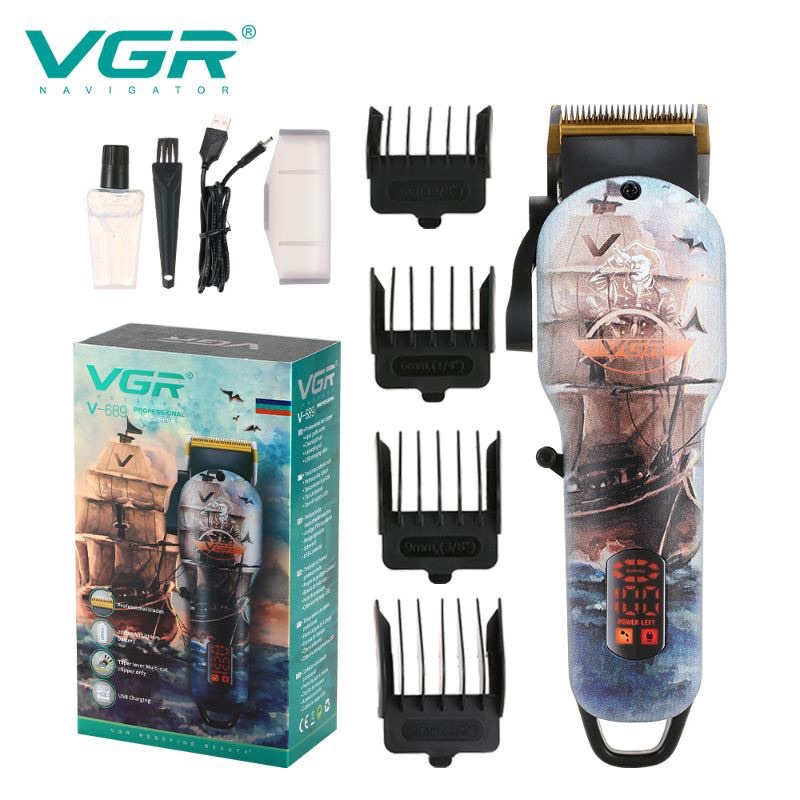 VGR V-689 Alat Cukur Rambut Professional Hair Clipper Strong Power