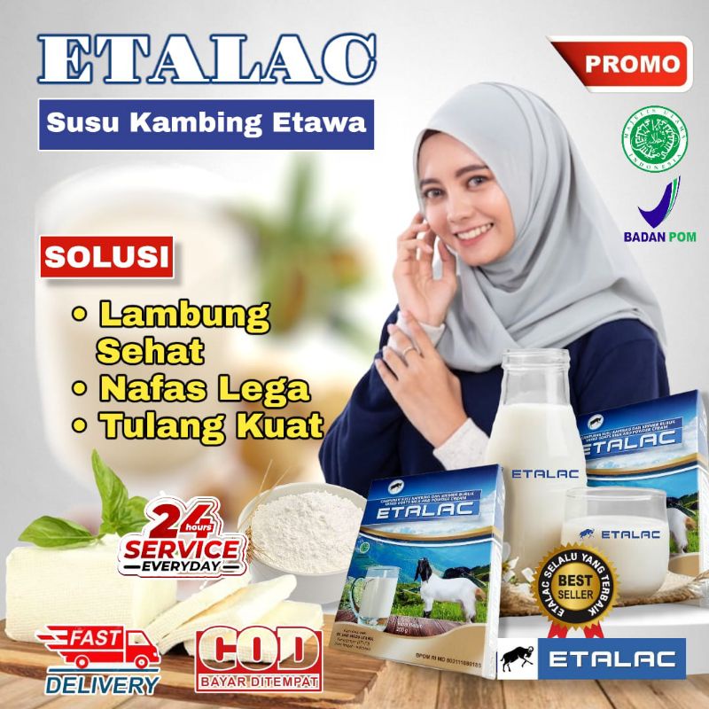 

New ETALAC Susu Kambing Etawa 200g