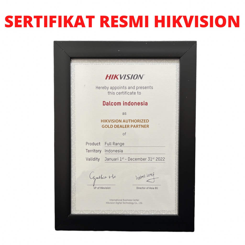 PAKET CCTV COLORVU HIKVISION 5MP 4 CHANNEL 4 KAMERA