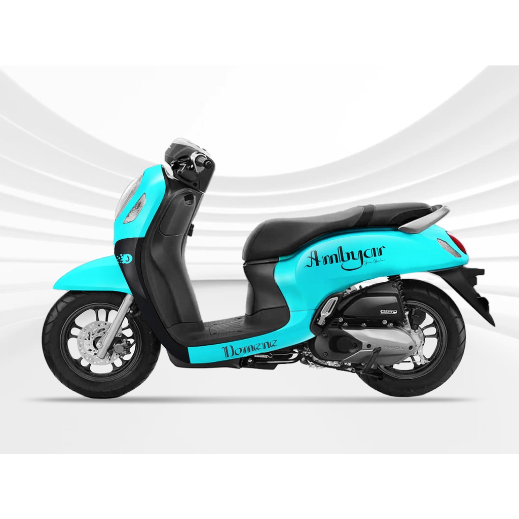 Decal scoopy full body Dekal Stiker scoopy Sticker scoopy 2011-2022
