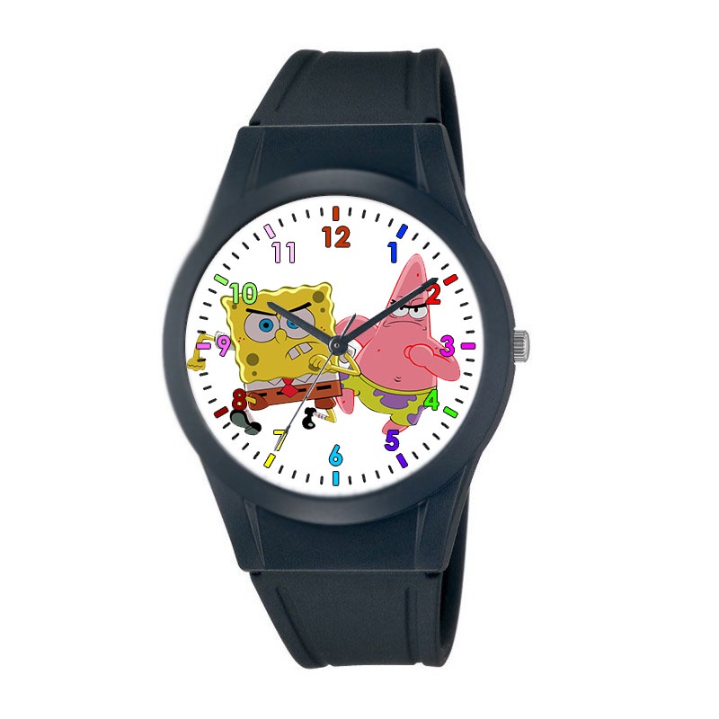 Jam Tangan Anak Karakter Spongebob Patrick Lucu