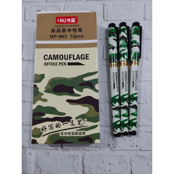 

(12pc) Bulpen gel 0.5mm/ GP-963 RANDOM