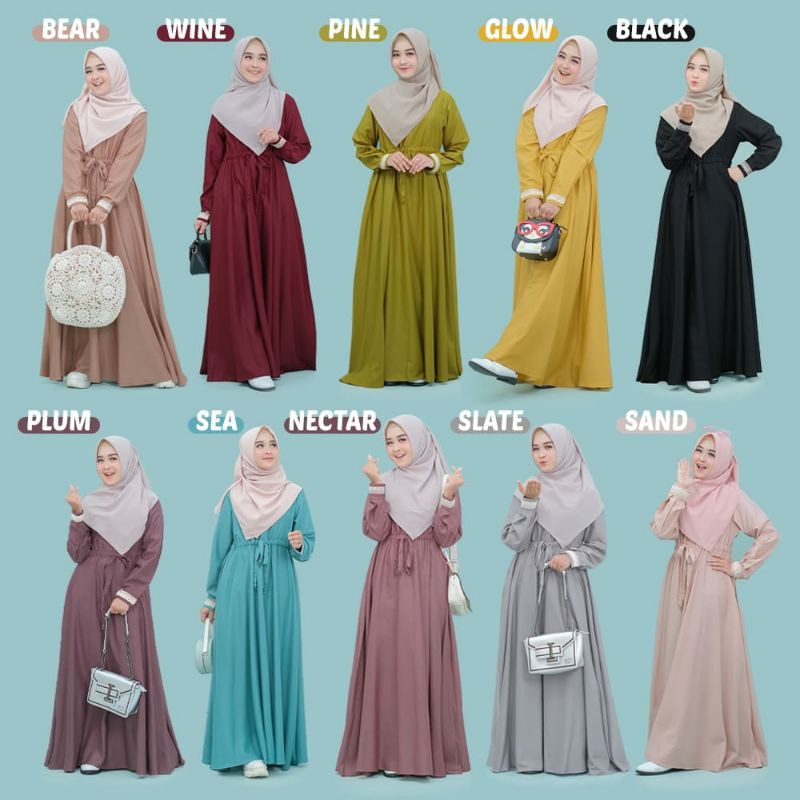 SALMA DRESS by Fauz Hijab /Dress only/Fauz
