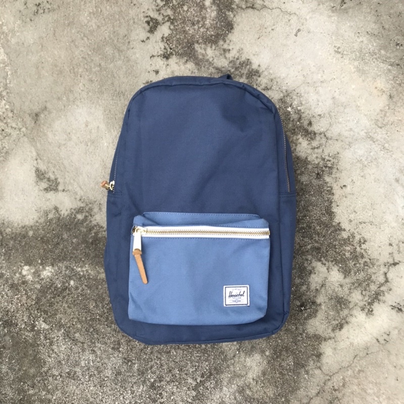 Tas Herschel Backpack Classic Navy Blue Original || Preloved Used