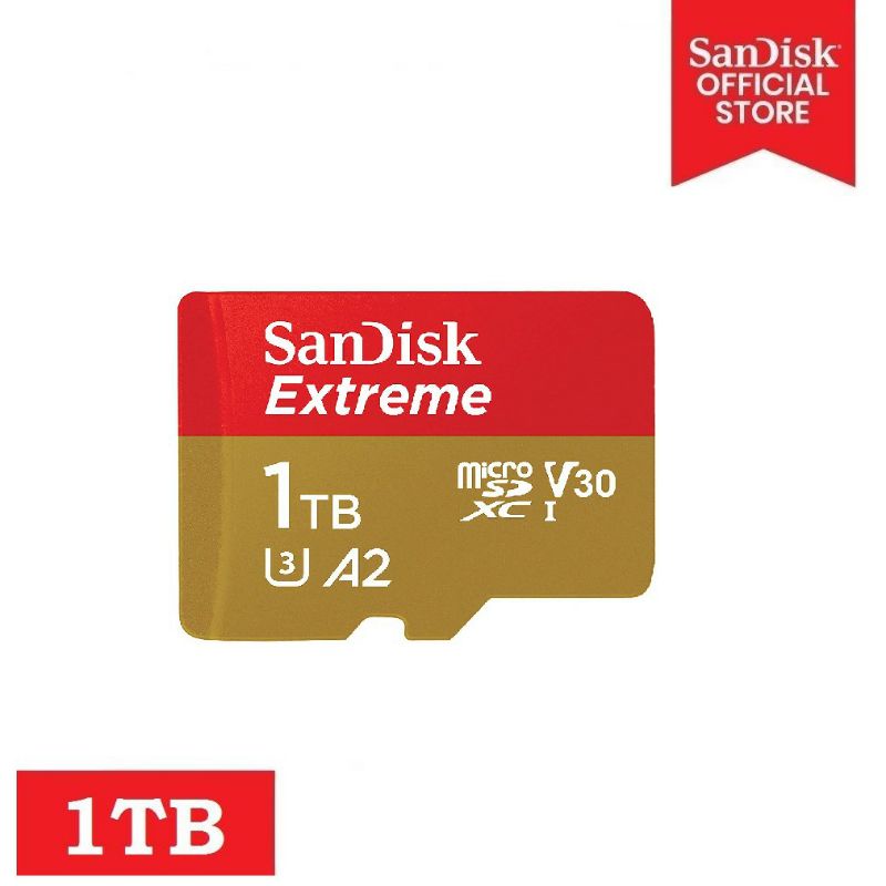 Sandisk 1024GB Memory Card Extreme Micro SD Card 512GB Flash Card 256GB 64GB 32GB TF Card Memory Mic