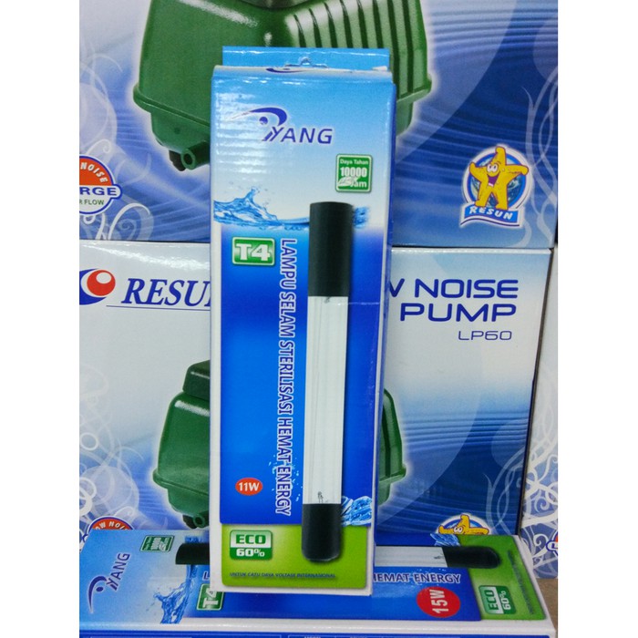 Lampu UV Yang 11 Watt UV Sterilizer Lampu Ultraviolet Kolam - Aquarium