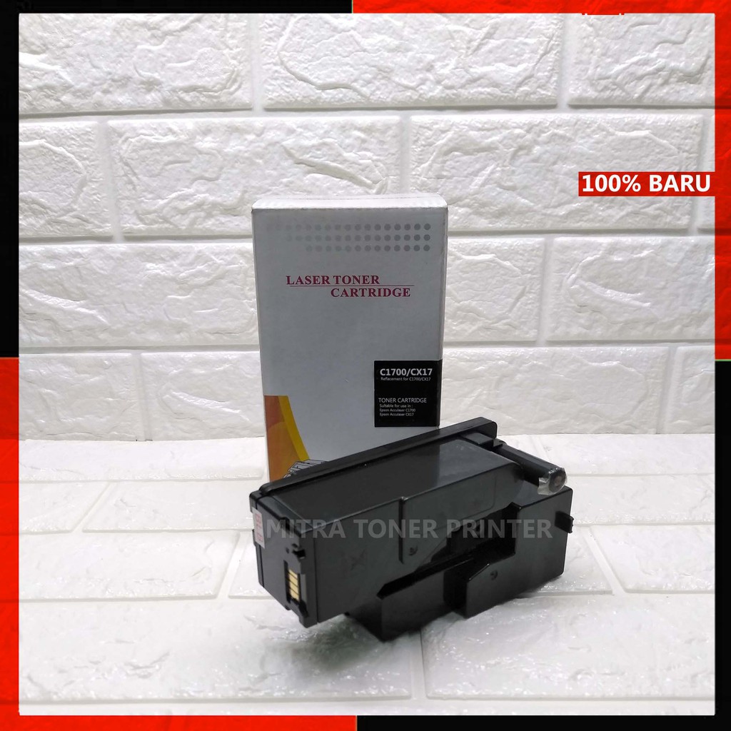 Toner cartridge Compatible untuk Printer Epson AccuLaser C1700/CX17