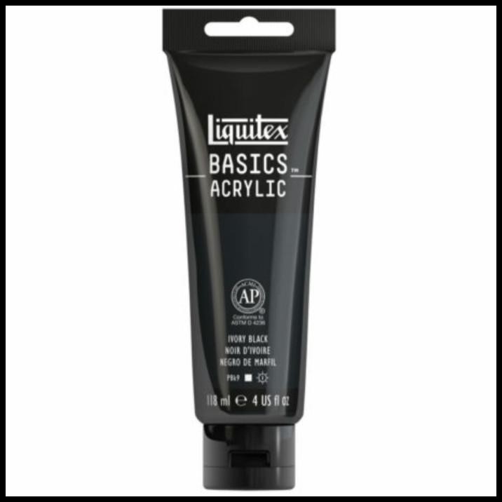 

Cuci Gudang Cat Akrilik Liquitex Basics Acrylic 118Ml Ivory Black