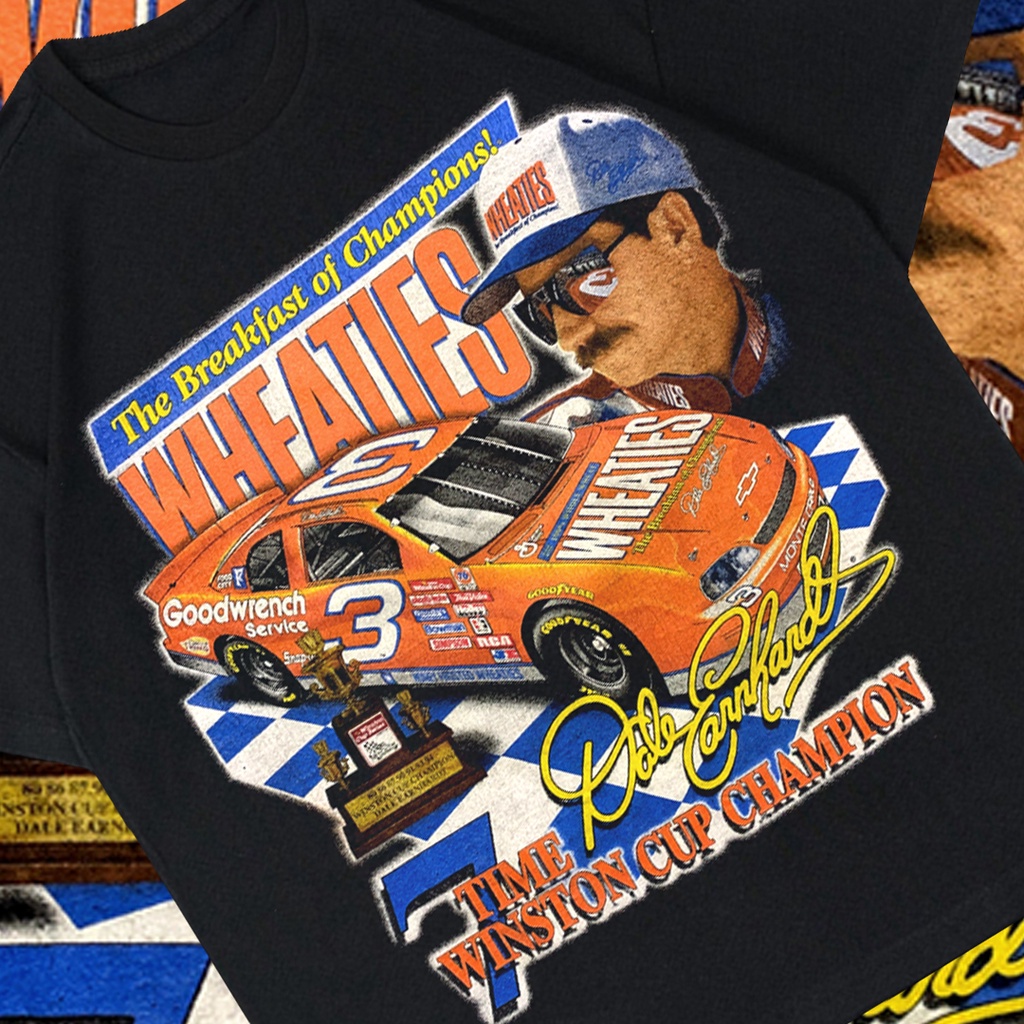 KAOS VINTAGE NASCAR DALE WINSTON | T-SHIRT NASCAR CHAMPIONSHIP | KAOS BAJU MOBIL BALAP-1
