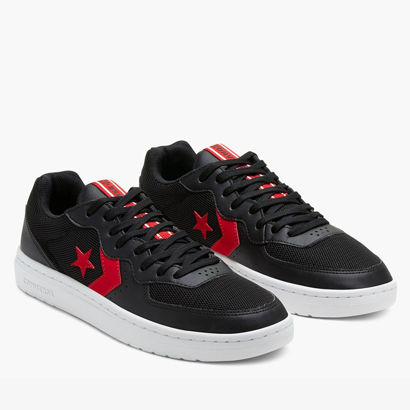 Sepatu Converse Original Converse Rival Ox Black University Red
