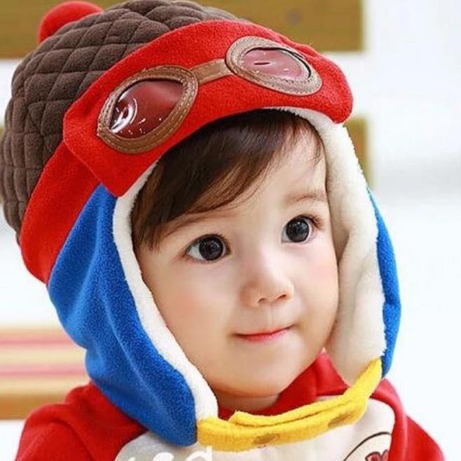Topi Pilot Anak Korean Pilot Hat - 3875-B