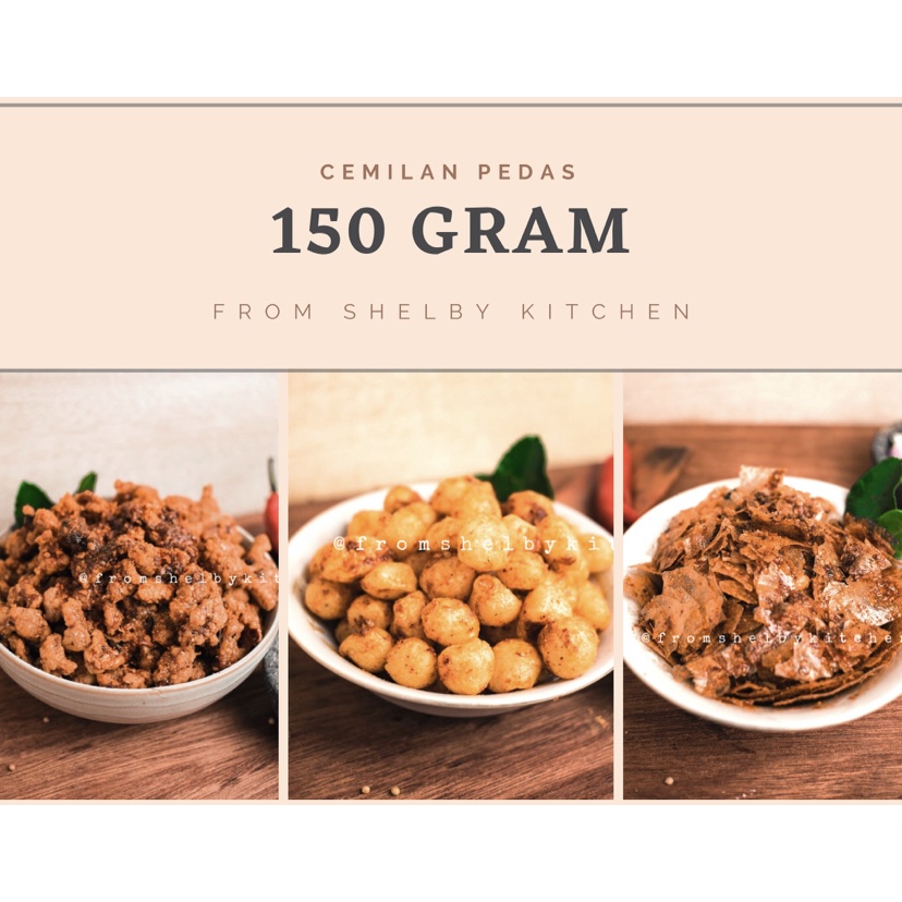 

Varian Cemilan Pedas 150 Gram