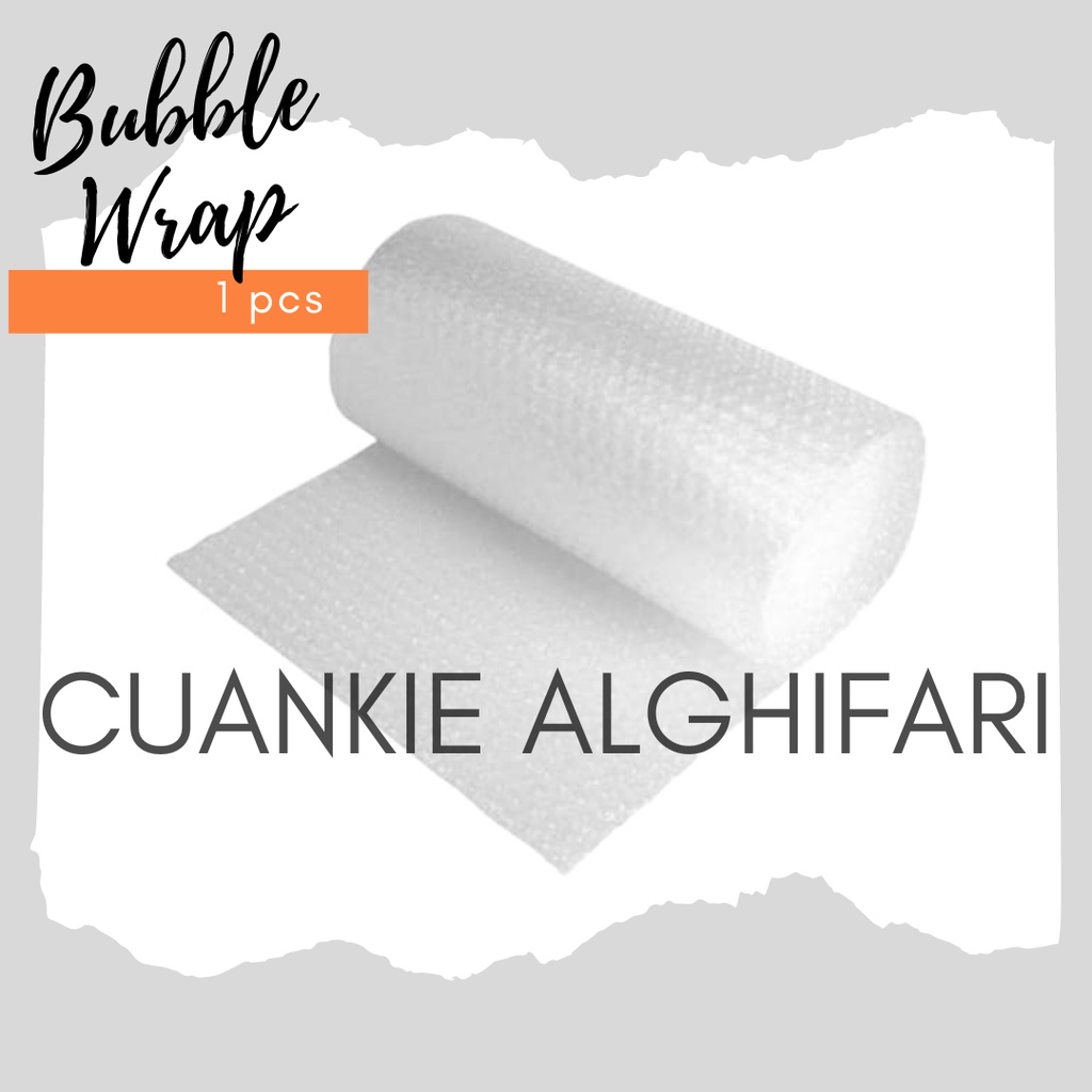 

Packing tambahan bubble wrap cuman 2000 aja