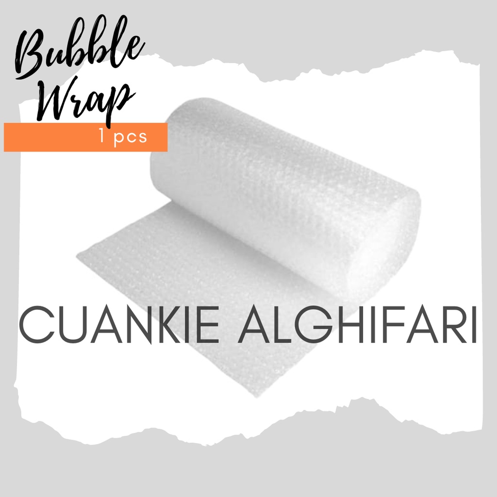 Packing tambahan bubble wrap cuman 2000 aja