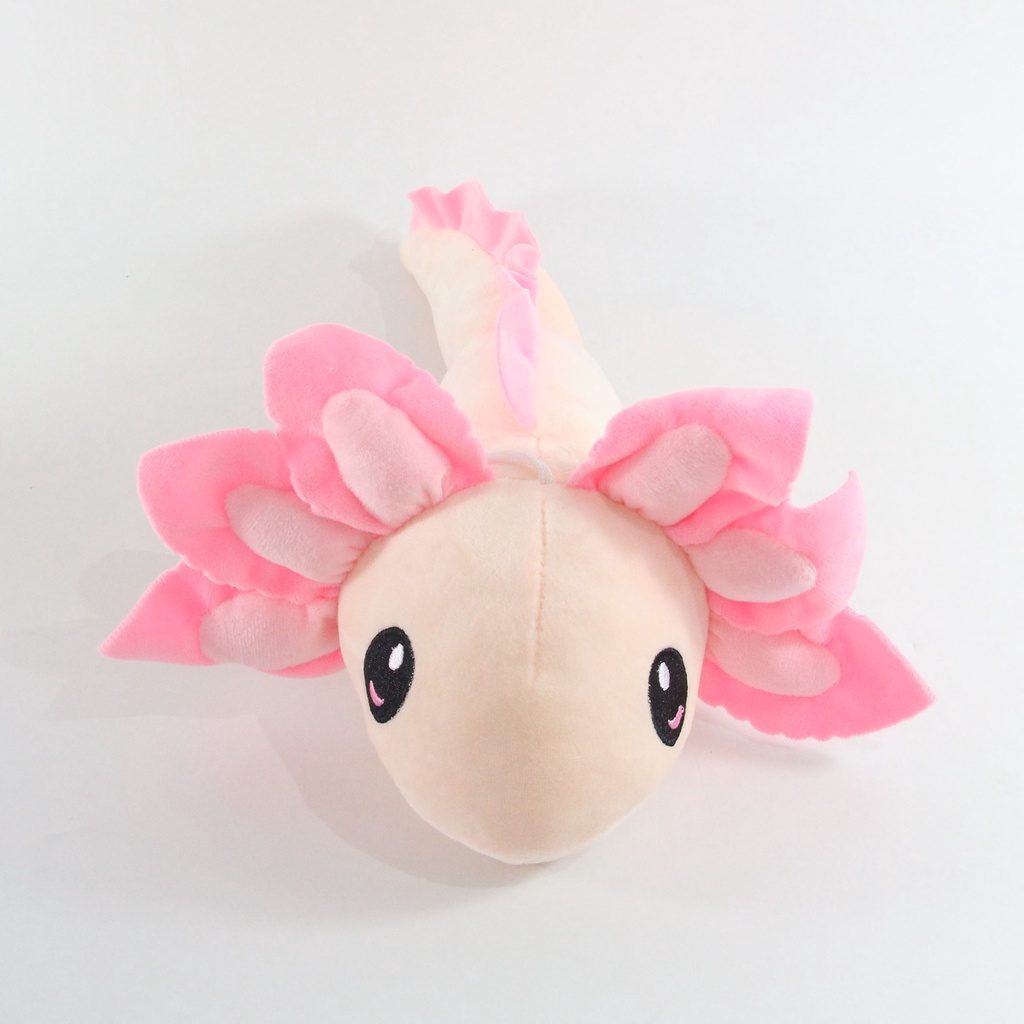 Mainan Boneka Stuffed Plush Kartun Axolotl 35cm Untuk Hadiah Natal Anak