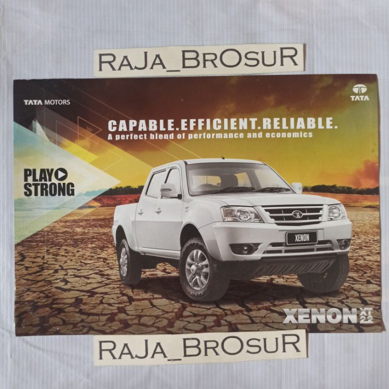 Poster brosur Tata motors Xenon XT 2.2