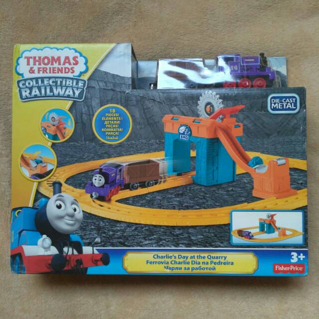 Thomas Collectible Railway Charlie's Day at the Quarry thomas track sale
