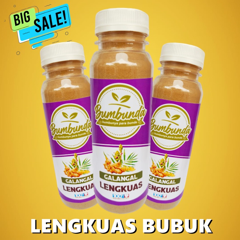 

LENGKUAS BUBUK BUMBU MASAK DAPUR BUMBUNDA